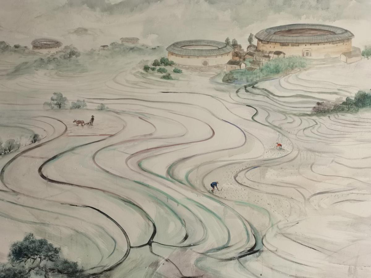 Tulou Panda Homestay Yongding Eksteriør billede